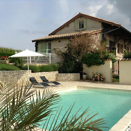 La Croix De Saburin Bed & Breakfast Quincie-en-Beaujolais Bagian luar foto